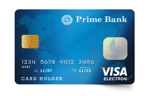 Prime Bank Visa Debit Card
